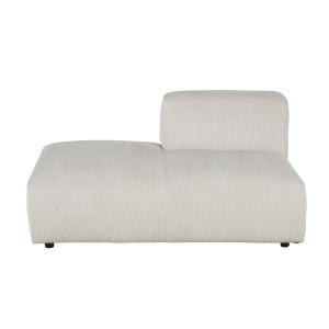 Chaise longue izquierda para sofá modulable de terciopelo a…