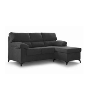 Chaise longue reversible 200 cm antimanchas color gris oscu…