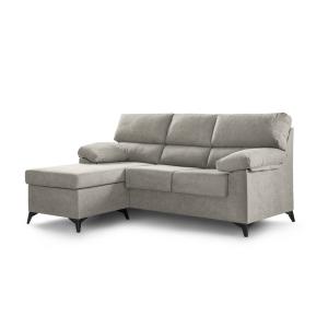 Chaise longue reversible 240 cm antimanchas color beige