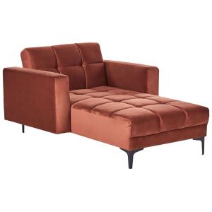 Chaise longue  Terciopelo Rojo claro