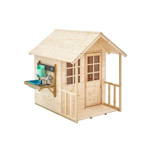 Chalet cabaña para niños   cocina exterior madera marrón FS…