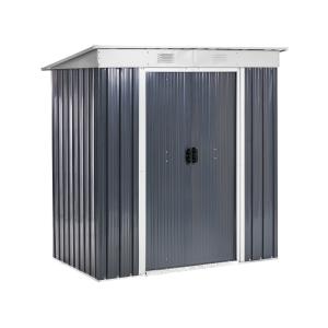 Cobertizo de jardín  174 cm 110 cm Grafito