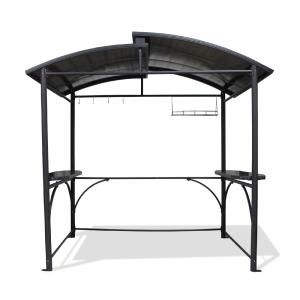 Cobertizo de jardín de aluminio y policarbonato