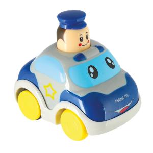 Coche de policía de presión