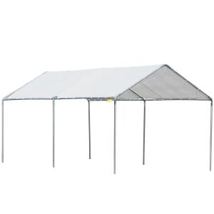 Cochera exterior blanco 294 x 595 x 260 cm