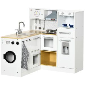 Cocina de juguete 78.5x29x81 cm blanco