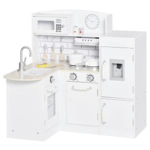 Cocina de juguete 86x64x84.5 cm blanco