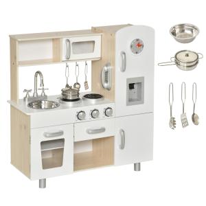 Cocina de juguete blanco 74 x 30 x 81 cm