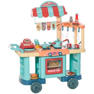 Cocina de juguetes 79.5x33x90.5 cm multicolor