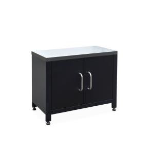 Cocina exterior de acero, 80cm, negro