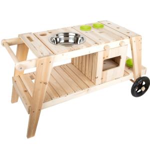 Cocina exterior para niños