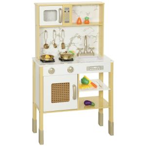 Cocinita infantil 55x24x96 cm oro