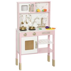 Cocinita Infantil 55x24x96 cm Rosa