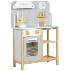 Cocinita infantil gris 57 x 26 x 82 cm