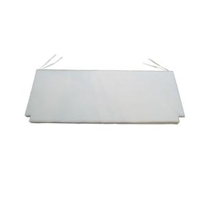 Cojín crema para banco de 180 cm
