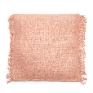 Cojín de algodón rosa 60x60