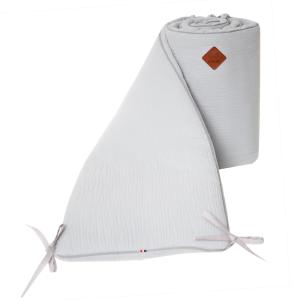 Cojín de cama universal de gasa de algodón  Gris clair 210…