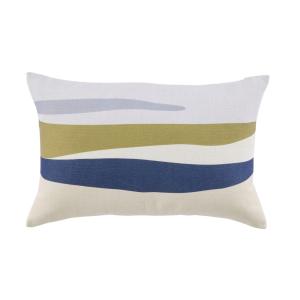 Cojín de exterior con estampado multicolor 60x40 cm