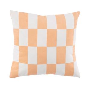 Cojín de exterior de algodón con estampado tricolor de 40x4…