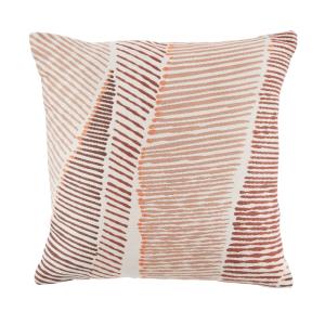 Cojín de exterior de jacquard tricolor 45x45 cm