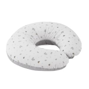 Cojin de lactancia gris 53x45x10 cm