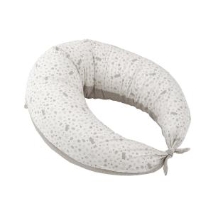 Cojin de lactancia luna beige 80x185x16 cm