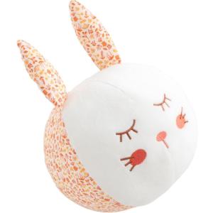 Cojín decorativo de algodón blanco