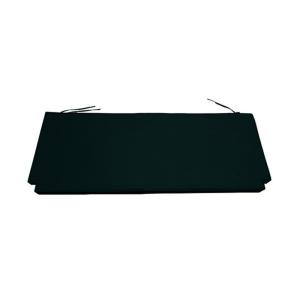 Cojín negro para banco de 150 cm