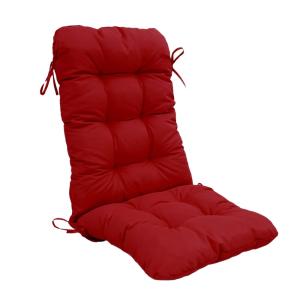 Cojín para silla con respaldo - acolchado - 50x120x8cm - ro…