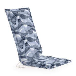 Cojín para silla de jardín 100% algodón azul marino 101x41x…