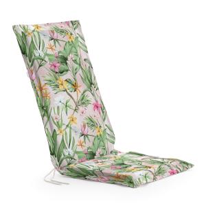 Cojín para silla de jardín 100% algodón multicolor 101x41x4…