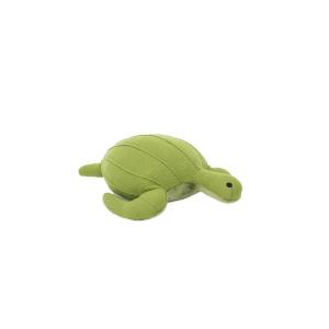 Cojín Tortuga de algodón 100% verde 45X33 cm