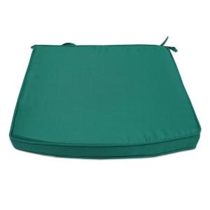 Cojín verde para sillones fijos