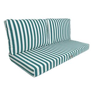 Cojines para salón de jardín desenfundable 120x60cm - rayas…
