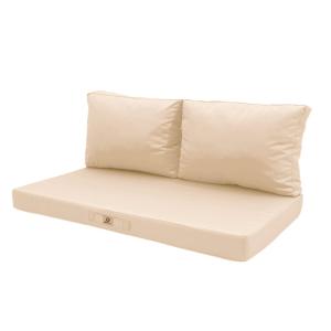 Cojines para salón de jardín desenfundables 100x50cm beige