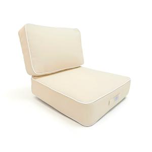 Cojines premium para sofá jardín 60x60cm - Amarillo