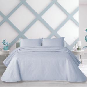 Colcha bouti mosaico azul cama 90cm