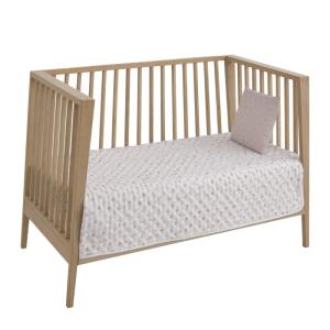 Colcha boutí rosa 100x140x1 cm