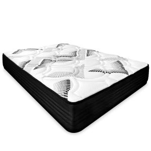 Colchón ecobox visco con muelles ensacados, almohada fibra,…