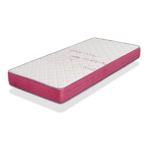 Colchón memory foam 100x200x18 cm rosa