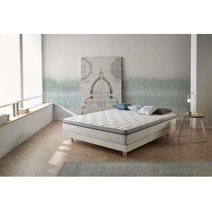 Colchón muelles ensacado con visco 135x190 royal spring alt…