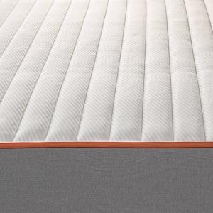Colchón muelles ensacados y espuma viscoelástico 24cm, 90x1…