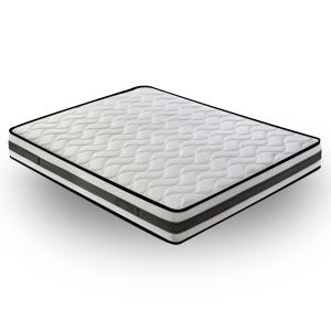 Colchón ortopédico doble confort, 9 zonas, 140x190 altura 2…