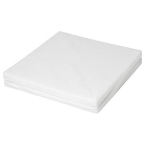 Colchón plegable para bebé 60 x 120 cm - blanco