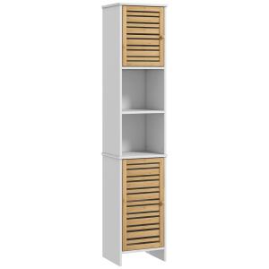Columna de baño 35x30x170 cm blanco