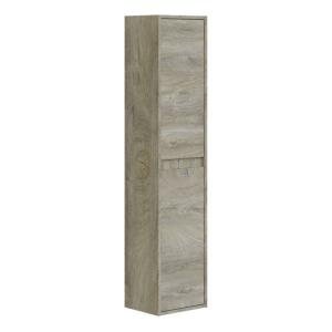 Columna de baño dakota 2 puertas melamina, roble, 30 x 140…