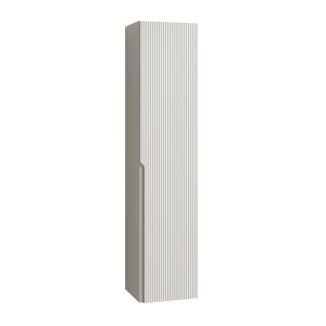 Columna de baño en mdf blanco mate