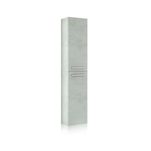 Columna de baño osvak 2 puertas melamina, cemento, 30 x 150…