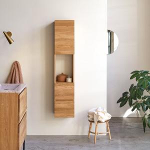 Columna de roble macizo