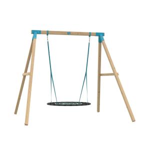Columpio nido madera marrón H243cm